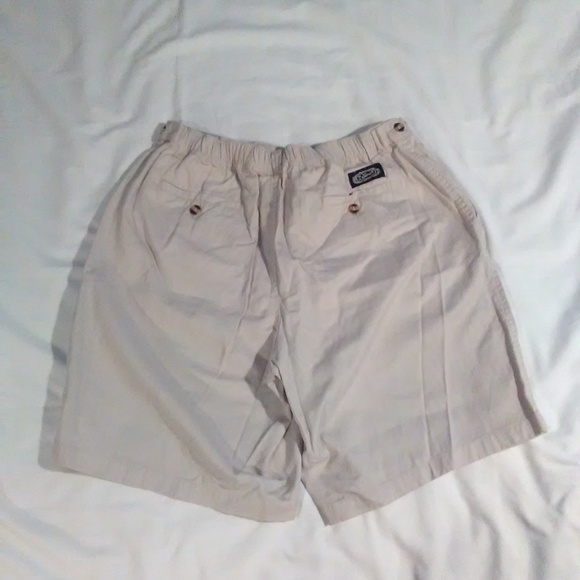 GO BARE FOOT men's Khaki shorts Waist 36 - Picture 2 of 5